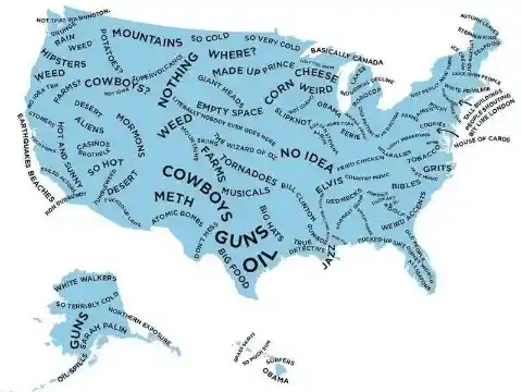 Need A Laugh? Check Out These Hilarious Maps That Reveal Fascinating Facts About The USA