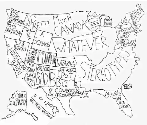 Need A Laugh? Check Out These Hilarious Maps That Reveal Fascinating Facts About The USA