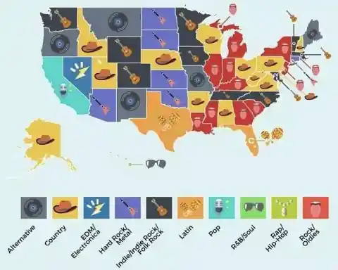 Need A Laugh? Check Out These Hilarious Maps That Reveal Fascinating Facts About The USA