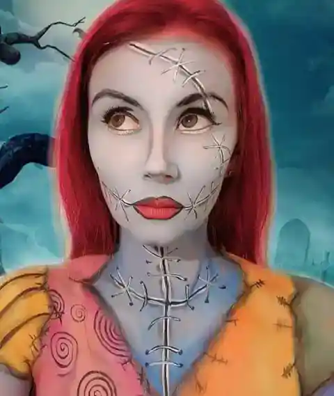 29. Sally’s Stitched Style: A Gothic Icon Reborn