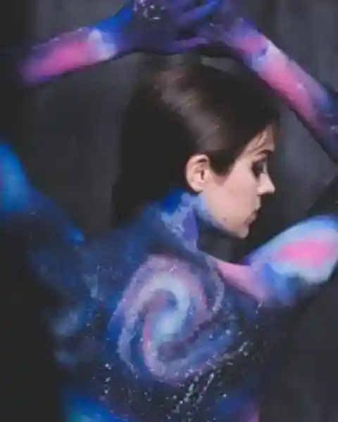 19. Celestial Canvas: Milky Way on Skin