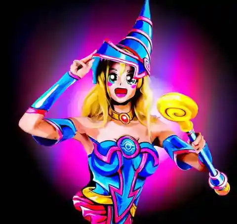 13. Enchanted by Yu-Gi-Oh’s Dark Sorceress