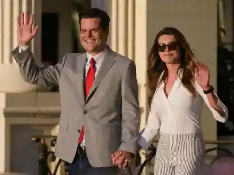 7. Matt Gaetz and Ginger Luckey – Married Since 2021