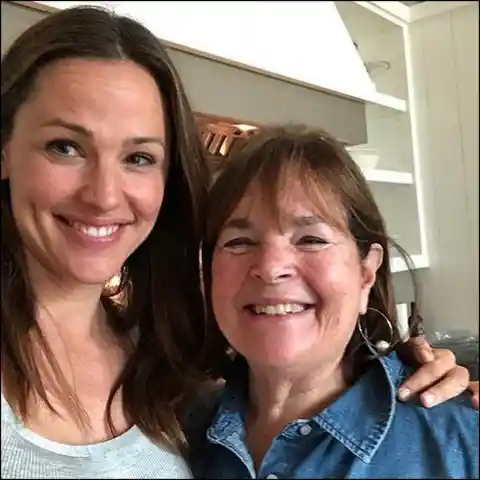 Jennifer Garner and Ina Garten