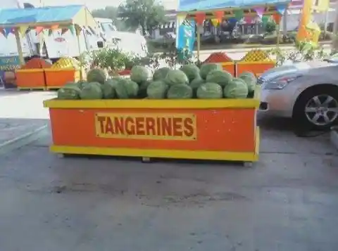 What Happened To Those Tangerines?