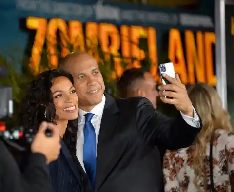 Rosario Dawson & Cory Booker