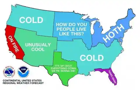 Need A Laugh? Check Out These Hilarious Maps That Reveal Fascinating Facts About The USA