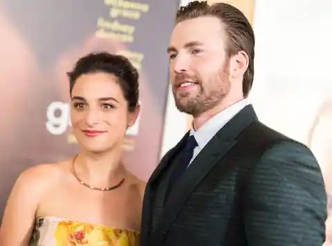 Chris Evans & Jenny Slate