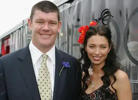 Erica Packer and James Packer