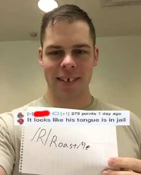 A jailed tongue