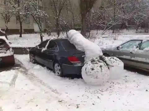 氷の復讐アート