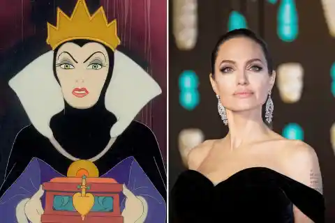 Angelina Jolie + The Evil Queen