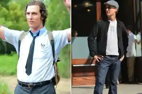 Matthew McConaughey – 20 kilograms