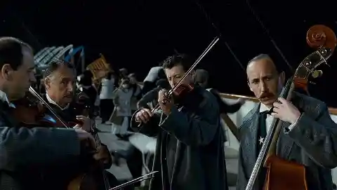 Quelle bobine de cinéma a accueilli ce triste quatuor à cordes ?