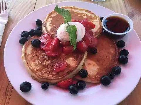 Pfannkuchen sind nicht die wichtigste Mahlzeit des Tages