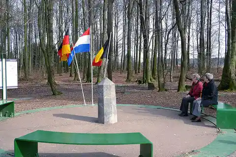 Tri-Border Between the Netherlands, Belgium, and Germany