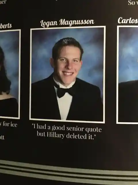 Hilarious Yearbook Quotes That Slip Under the Principal's Radar