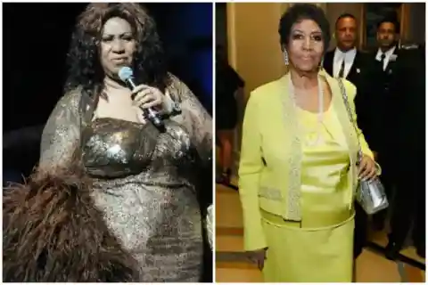Aretha Franklin – über 20 Kilogramm