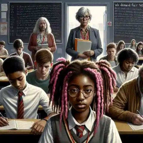 Chaos Unleashes in Class: Invalid Test Sparks Student Uprising