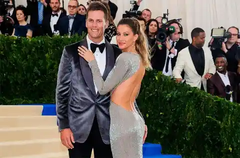 Gisele and Tom Brady - $540 Million