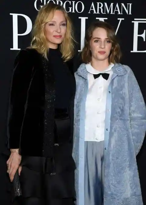 Uma Thurman & Maya Thurman-Hawke