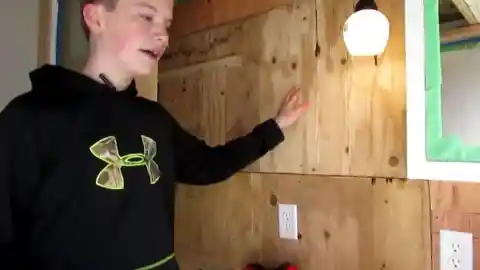 Kid Spends Summer Building Very Own Tiny Home
