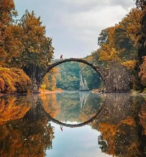 Rakotzbrücke Devil’s Bridge - Gablenz, Germany