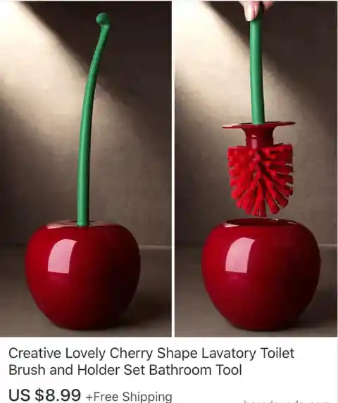 Cherry In The Bathroom