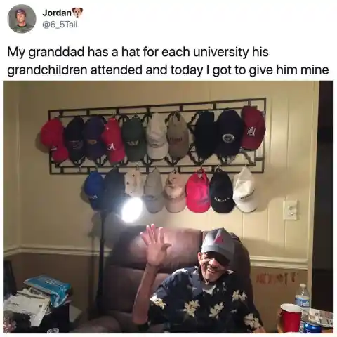 Grandpa’s Hat Collection