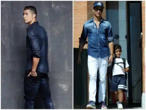 Cristiano as a fashion icon