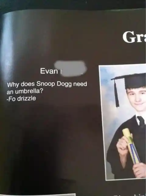 Hilarious Yearbook Quotes That Slip Under the Principal's Radar