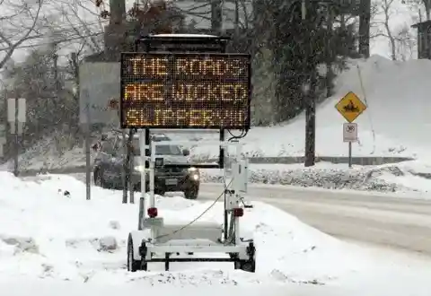 雪道での創造的安全対策