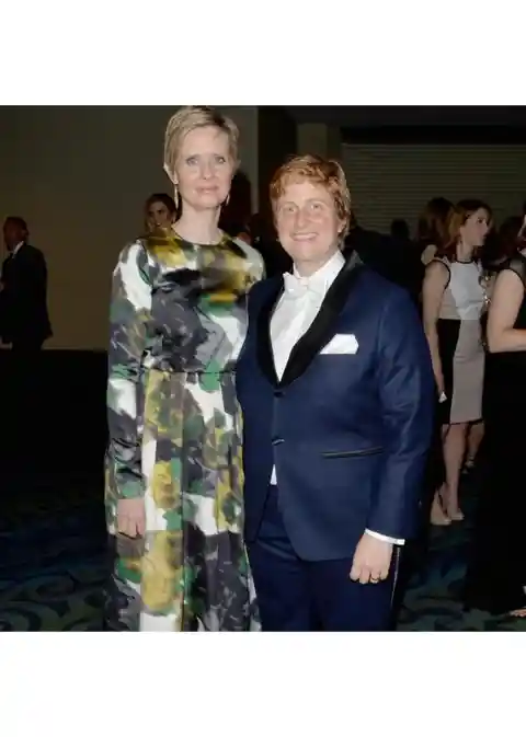 Cynthia Nixon & Christine Marinoni