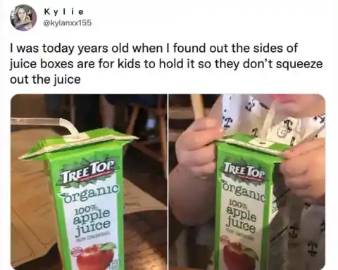 Right Way To Use Juice Boxes