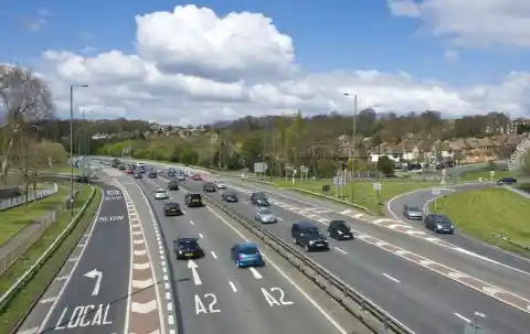 Le "mauvais" côté de la route