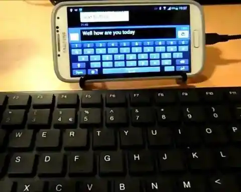 Connect a Keyboard To Your Phone