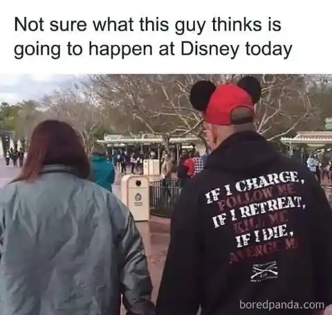 Strong Words For Disneyland