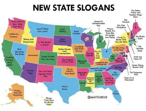 Need A Laugh? Check Out These Hilarious Maps That Reveal Fascinating Facts About The USA