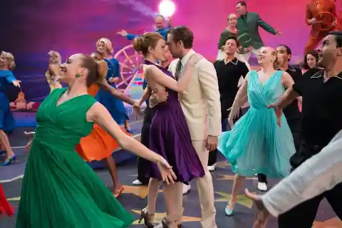 Fans were pleasantly surprised by Ryan Gosling's fancy foot moves in which musical?
