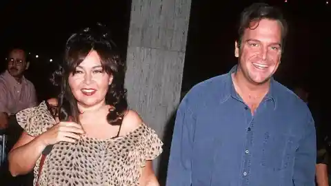 Rosanne Barr and Tom Arnold