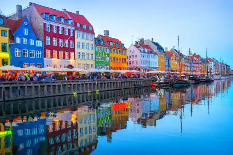 In Europe, where is the city of Copenhagen?