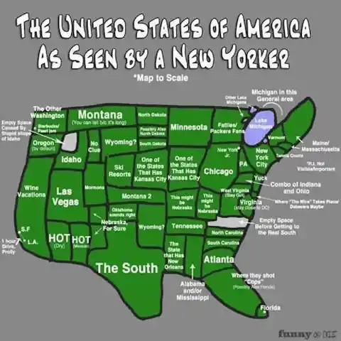 Need A Laugh? Check Out These Hilarious Maps That Reveal Fascinating Facts About The USA