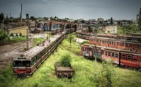 Abandoned Train Depot - Czestochowa, Poland