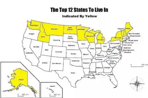 Need A Laugh? Check Out These Hilarious Maps That Reveal Fascinating Facts About The USA