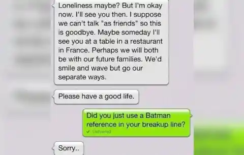 Batman Breakup