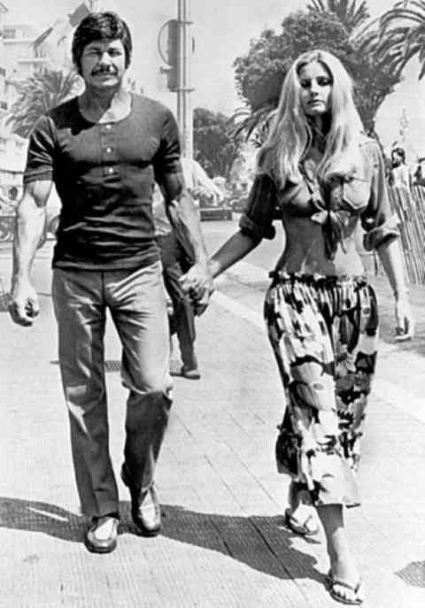 Charles Bronson & Wife Jill Ireland - 1971