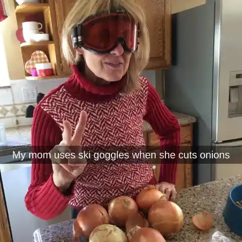 Stay Cool While Chopping Onions